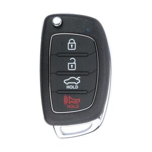 Hyundai Sonata 2015 Flip Remote Key 3+1 Buttons 433MHz 95430-C1010