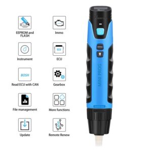 Xhorse VVDI MINI Prog Powerful Chip Programmer and 15pcs MINI PROG Solder-free Adapters