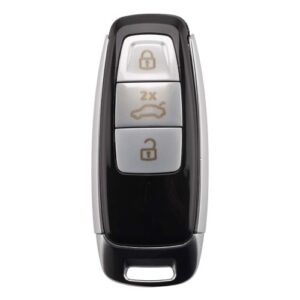Xhorse XSMA8YEN MLB Key PCB for Audi A8 3 Buttons OEM Chip with Key Shell
