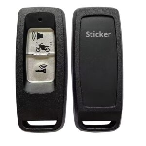 K1Z Motorcycle Key for 2022 year Honda PCX PCX160 Motorcycle Remote Key 2 Button 433.92MHz ID47 Chip K1Z white/Black button