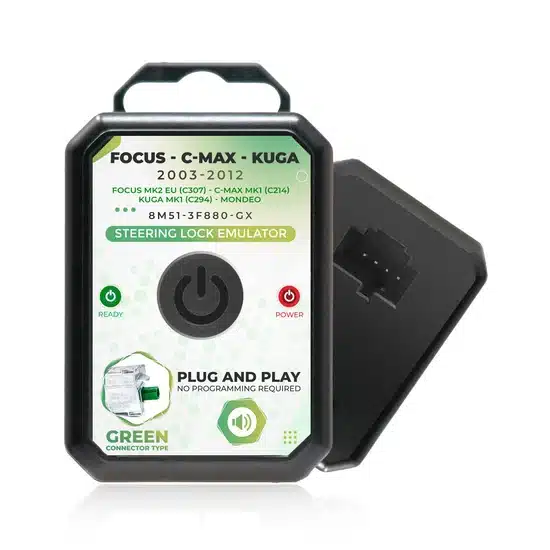 Ford Focus C-Max Kuga Mondeo Steering Lock Emulator Simulator With Lock Sound - Image 3