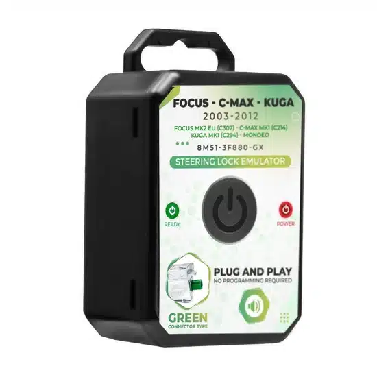 Ford Focus C-Max Kuga Mondeo Steering Lock Emulator Simulator With Lock Sound - Image 7
