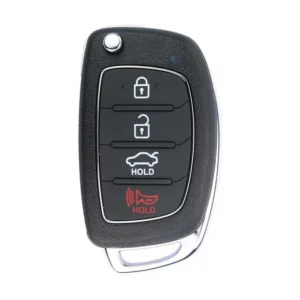 Hyundai Sonata 2015 Flip Remote Key 3+1 Buttons 433MHz 95430-C1010