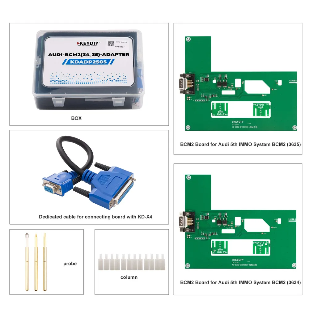 KEYDIY BCM2 Adapter KDADP2505 Audi 5th IMMO (for KD-X4)