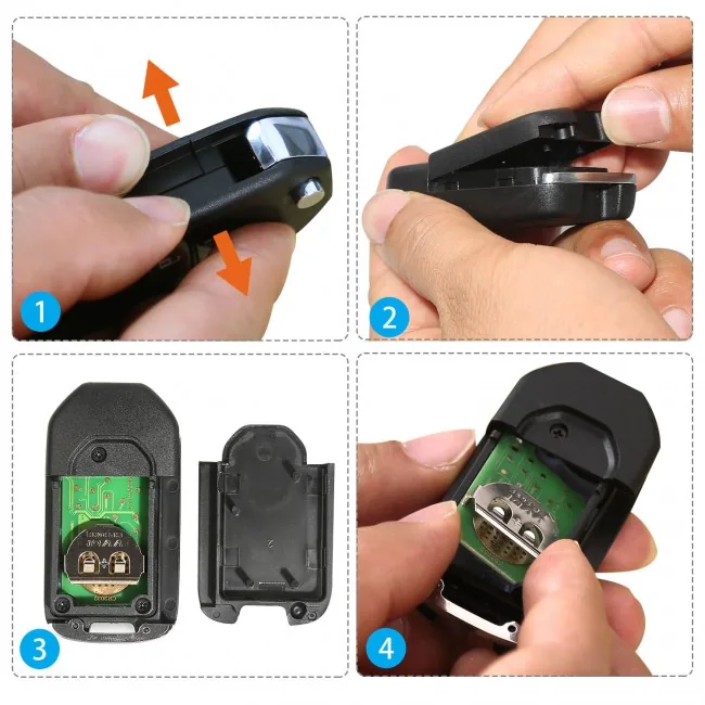 Xhorse XNHO00EN Honda Style Wireless Remote Key (3-Button) - Image 3