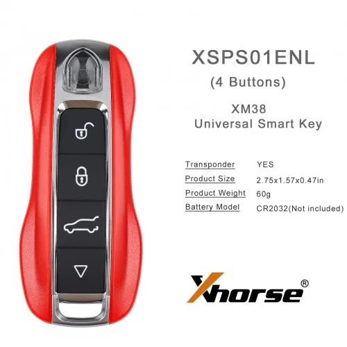 Xhorse XSPS01EN Porsche Style Smart Remote Key - Image 5
