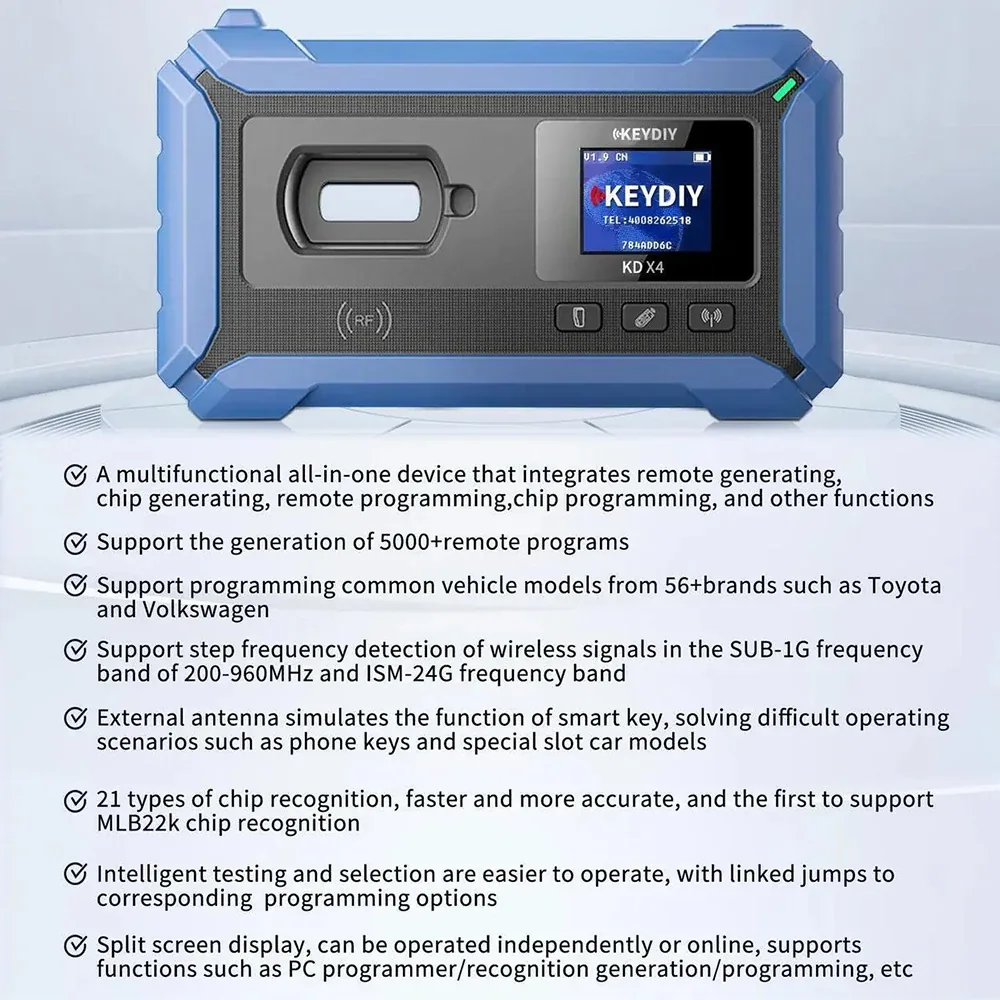 KEYDIY KD-X4 5-in-1 Key Programmer - Image 8