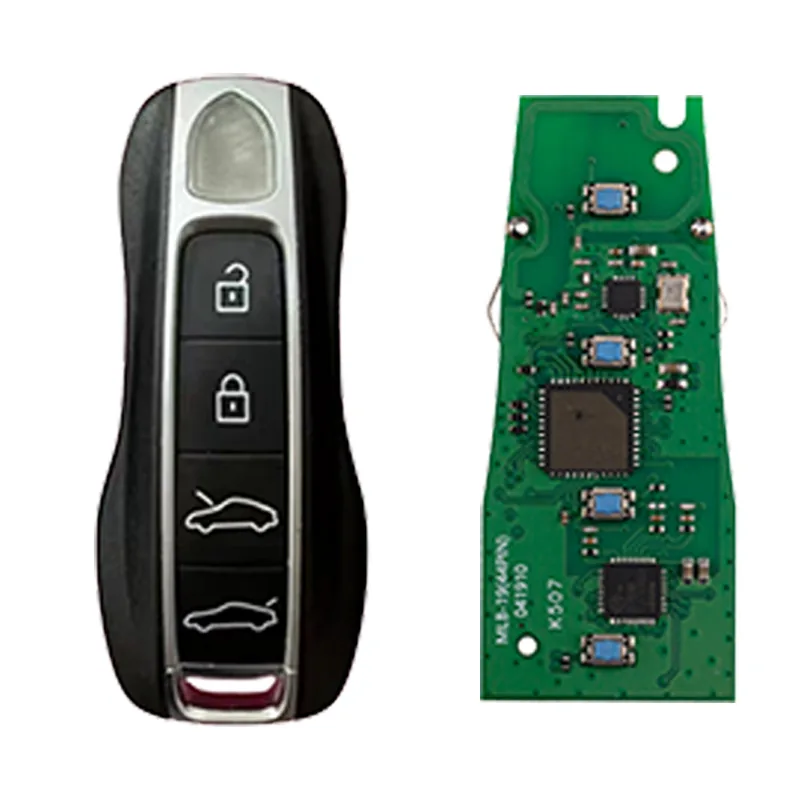 KEYDIY MLB19 Porsche Style PCB with Key Shell (4-Button)