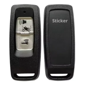 K1Z Motorcycle Key for 2022 year Honda PCX PCX160 Motorcycle Remote Key 2 Button 433.92MHz ID47 Chip K1Z white/Black button