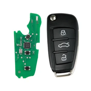 KEYDIY ZB09 Audi Style PCB with Key Shell (3-Button)