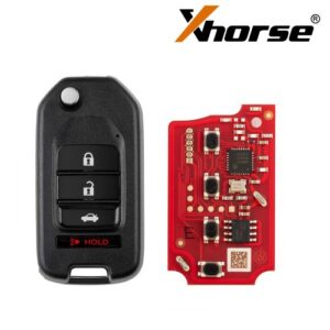 Xhorse XKHO21EN Flip Wire Remote Key (3+1 Buttons)