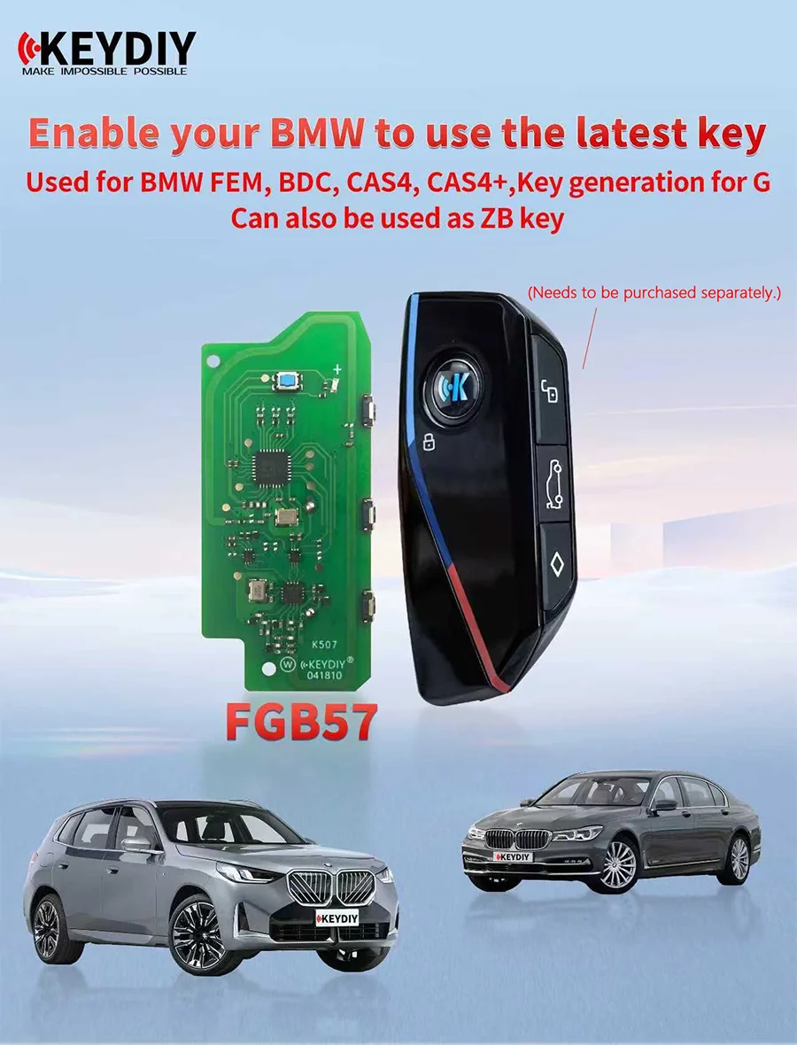 KEYDIY KD FGB57 Board Used for BMW FEM, BDC, CAS4, CAS4+, G Key Generation or for ZB Keys