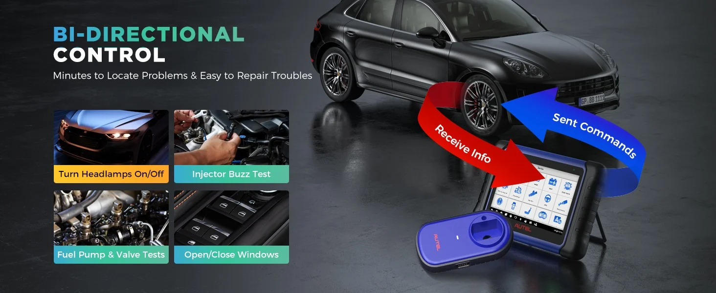 Autel MaxiIM IM508S Bi-Directional Control