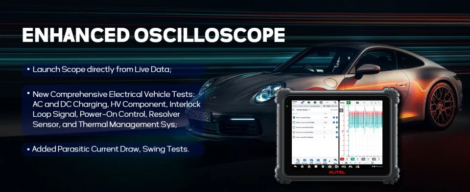 AUTEL MaxiSys Ultra S2 OSCILLOSCOPE